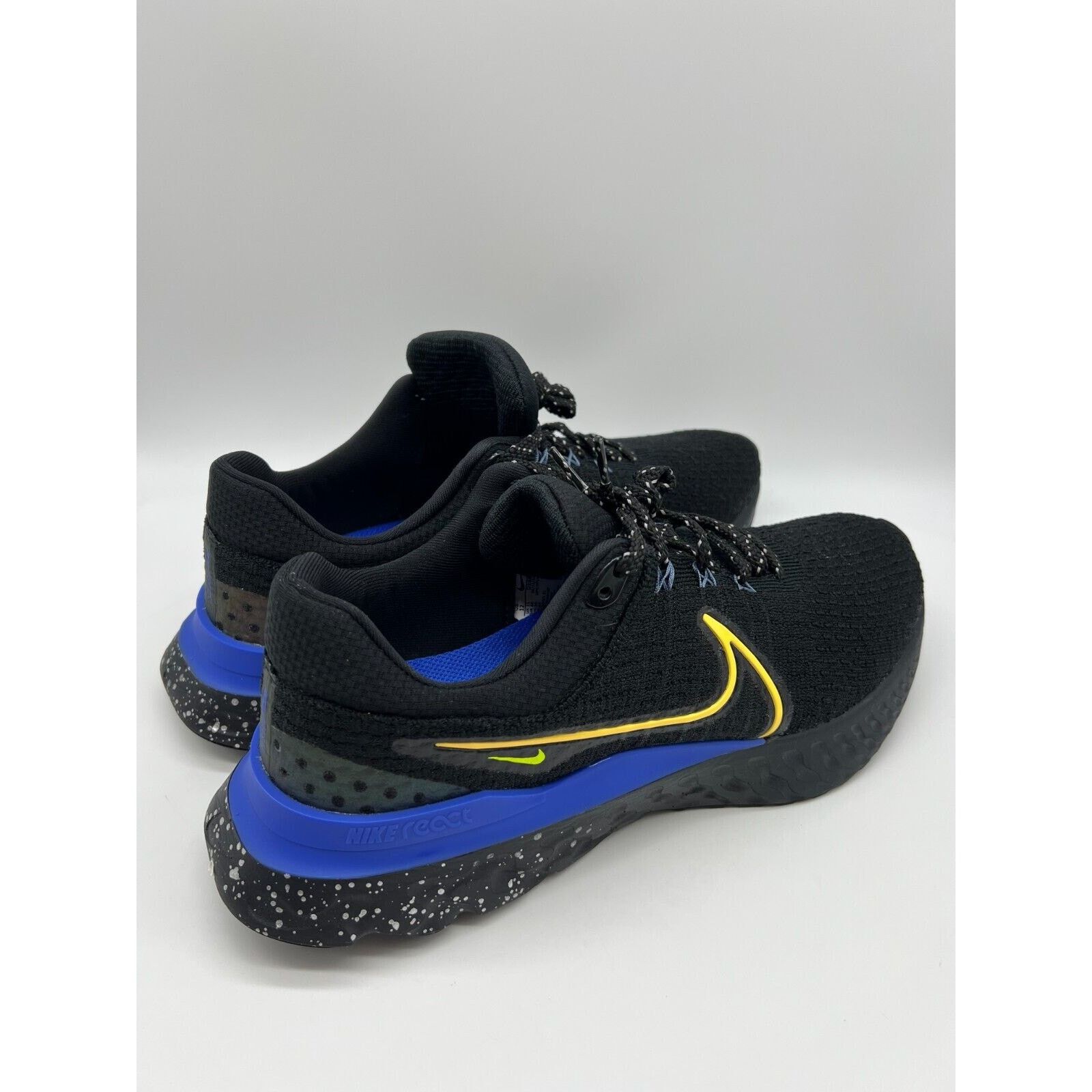 Nike Nike React Infinity Run 3 Black Blue Men Running Shoes Sz 12 Size US 12 / EU 45 - 9 Thumbnail