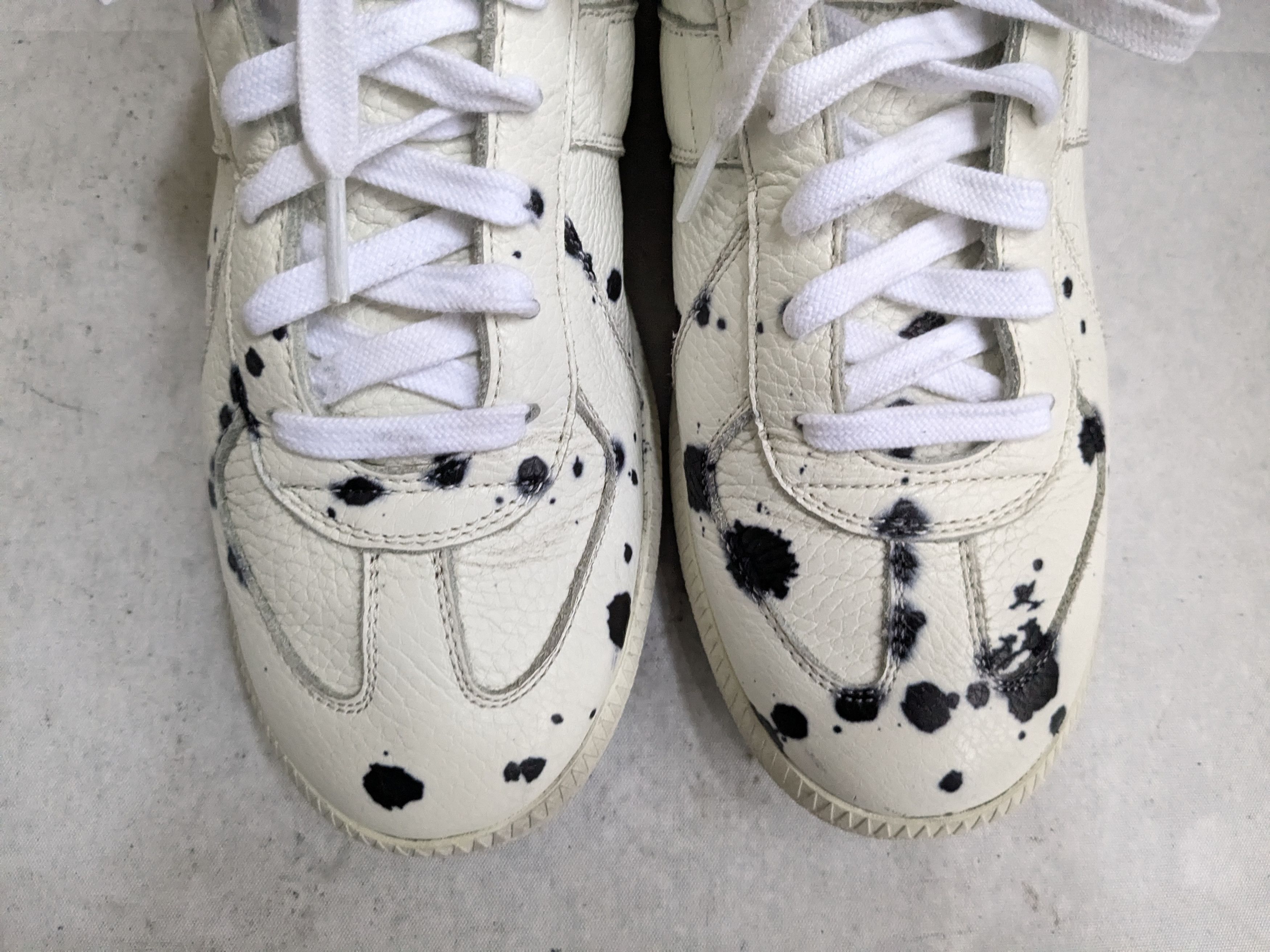 Maison Margiela Maison Margiela GAT Replica White Black 9 39 Low Size US 9 / IT 39 - 4 Thumbnail