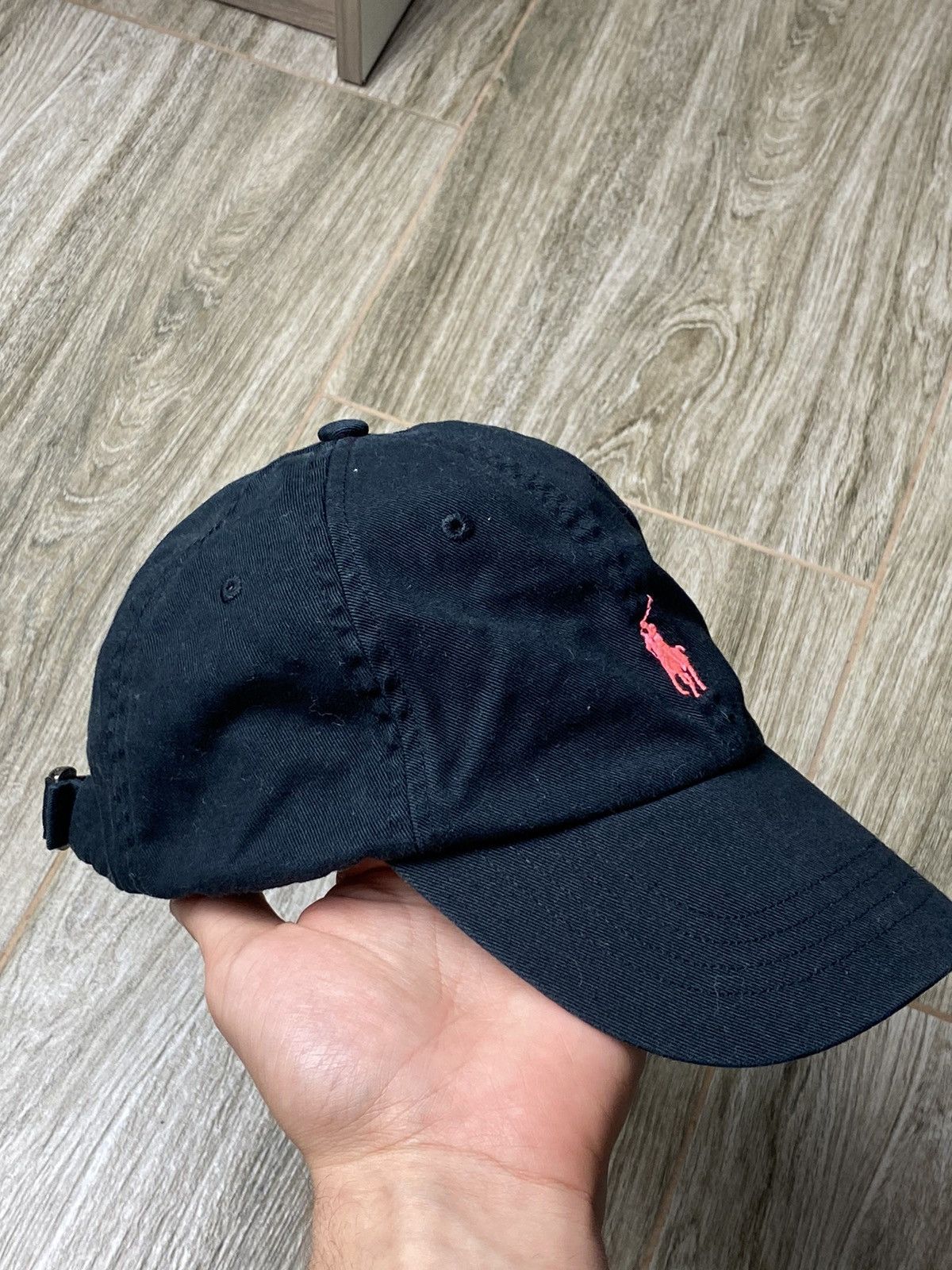 Polo Ralph Lauren × Vintage Cap Polo Ralph Lauren Vintage Streetwear Y2k Denim Pink Size ONE SIZE - 3 Thumbnail