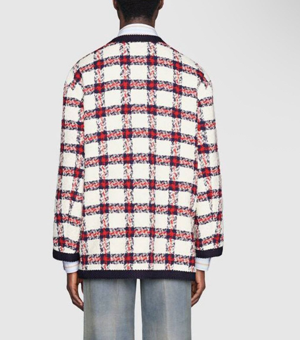 Gucci Gucci GG Button Web Wool Blend Tweed Jacket 660820 Size M / US 6-8 / IT 42-44 - 6 Thumbnail