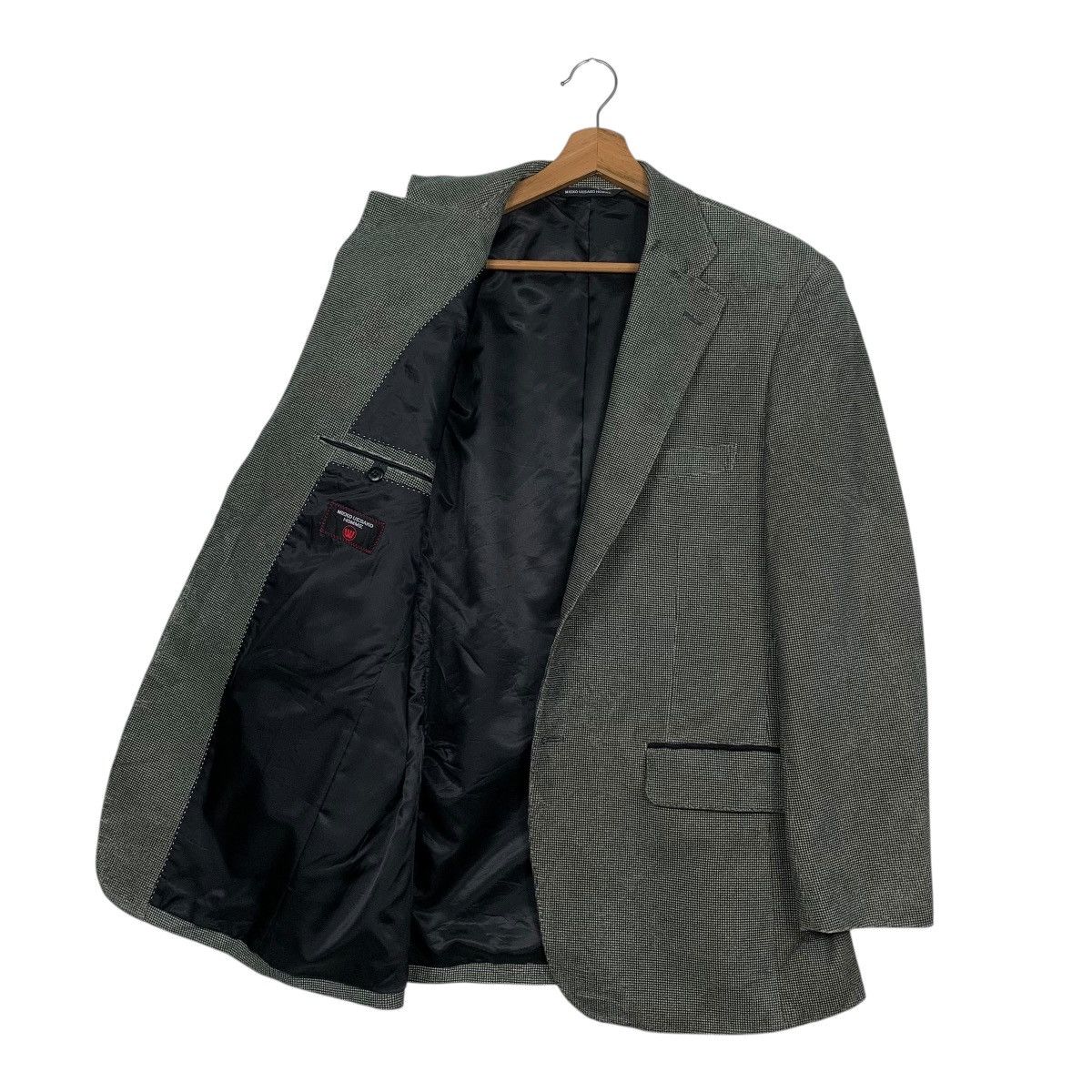 Japanese Brand Mieko Uesako Homme Herringbone Casual Jacket Size US M / EU 48-50 / 2 - 9 Thumbnail