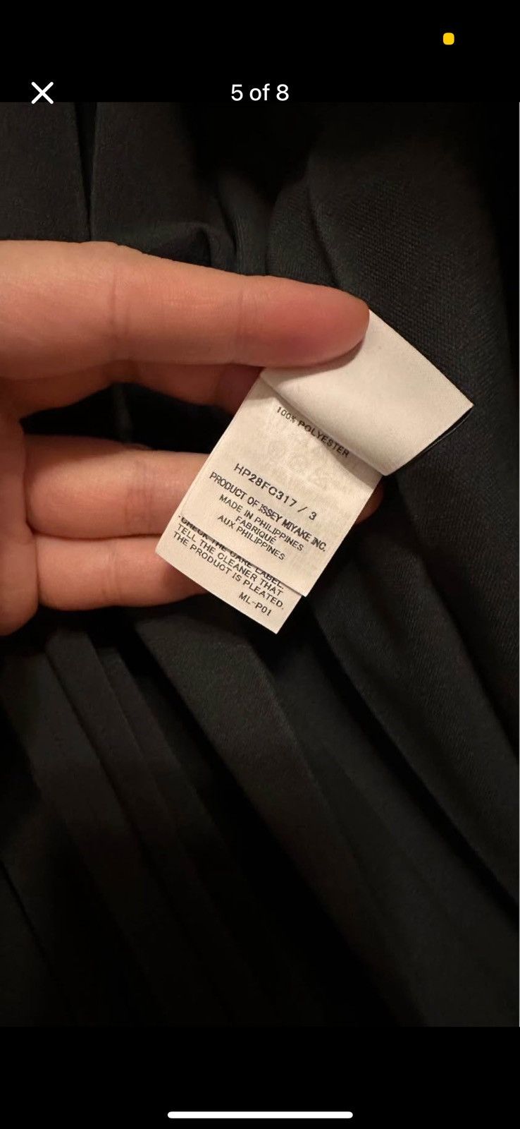 Pleats Please Issey Miyake Homme Plisse Issey Miyake Charcoal Edge Jacket Size US L / EU 52-54 / 3 - 6 Thumbnail