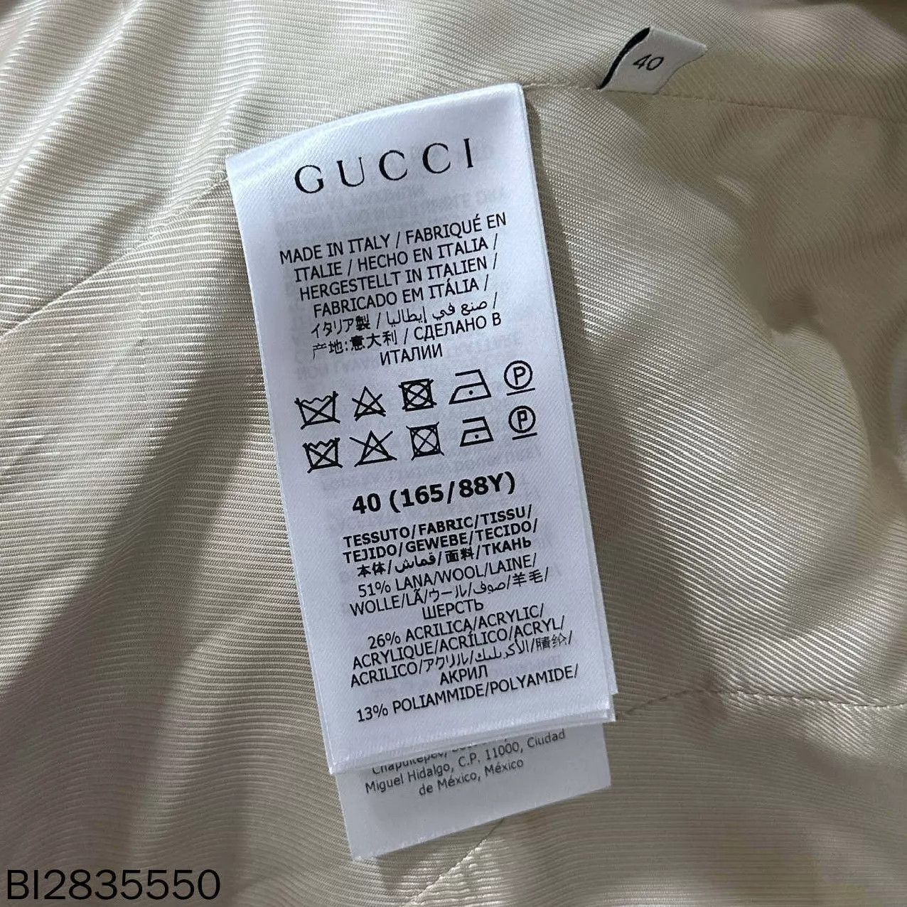 Gucci GUCCI All Over Print Hooded Jacket 95new 40 Stained Size S / US 4 / IT 40 - 7 Thumbnail