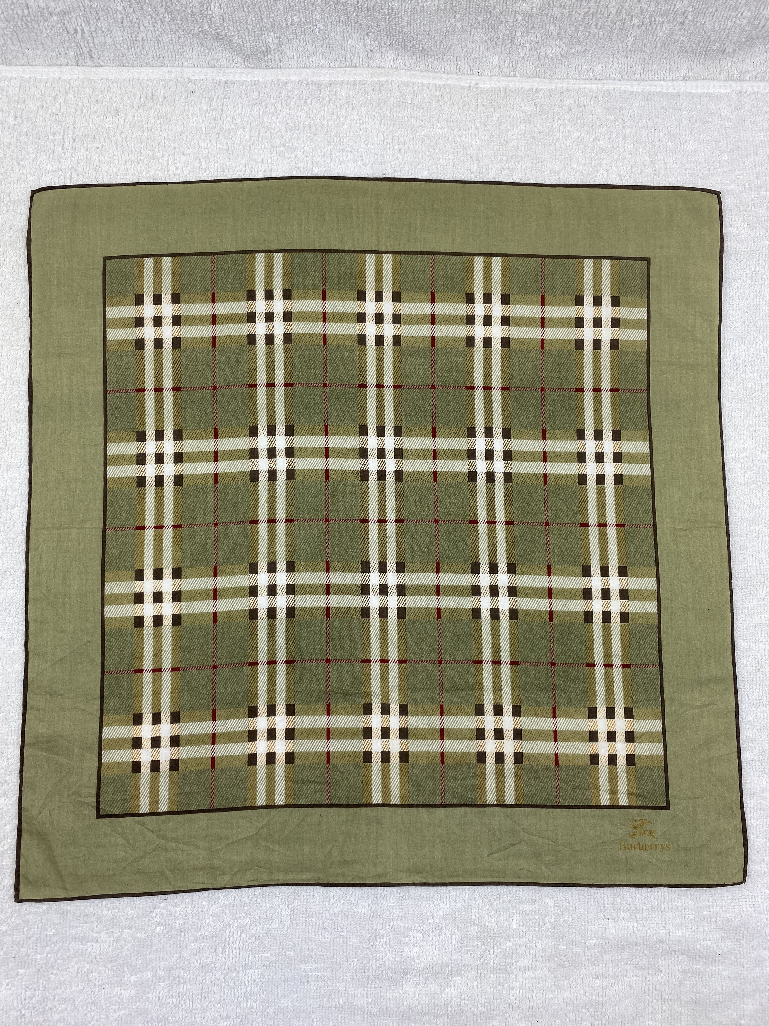 Burberry Burberrys Handkerchief / Bandana / Neckerchief Size ONE SIZE - 3 Thumbnail