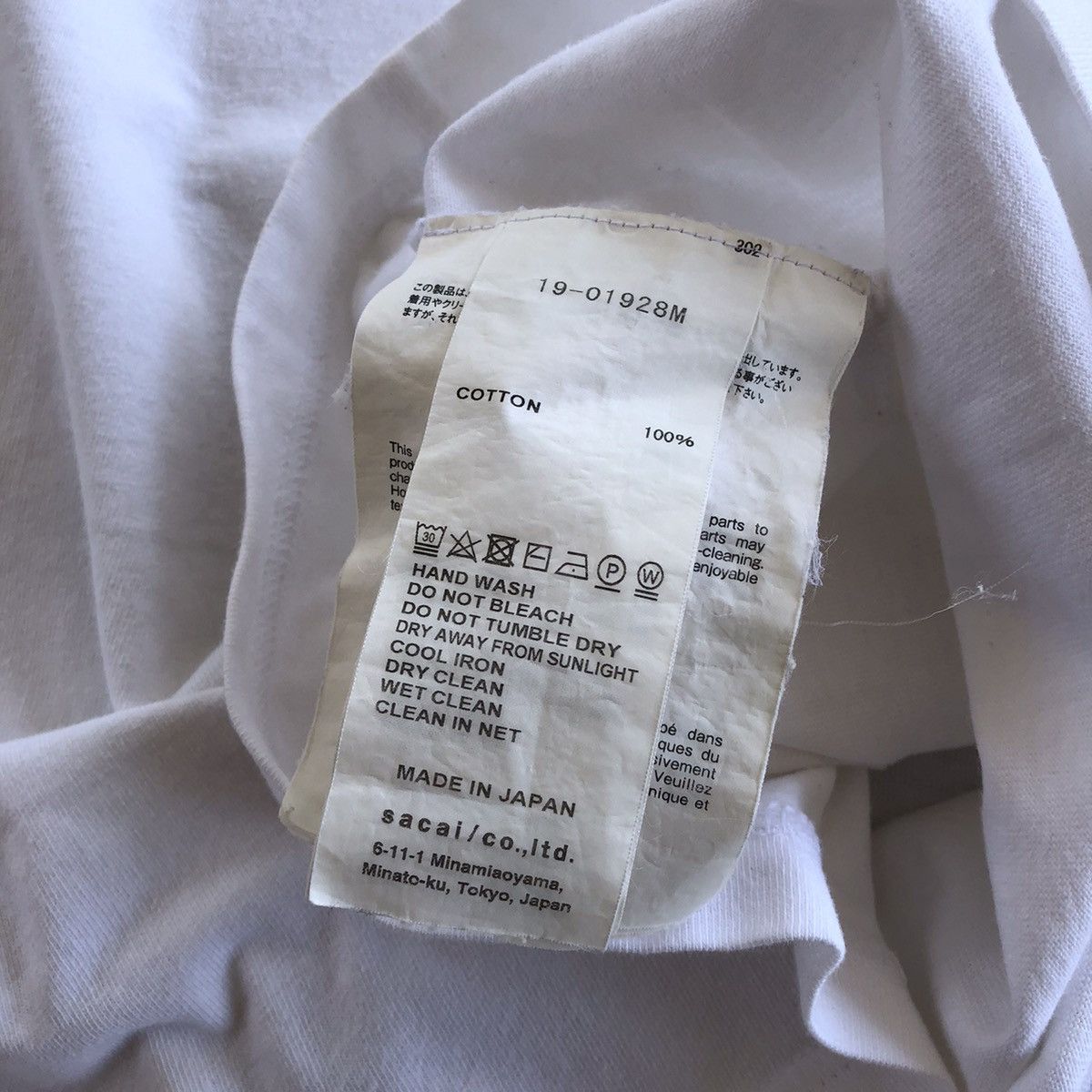 Sacai SACAI Spring Summer Winter Print T-Shirt Size US M / EU 48-50 / 2 - 7 Thumbnail