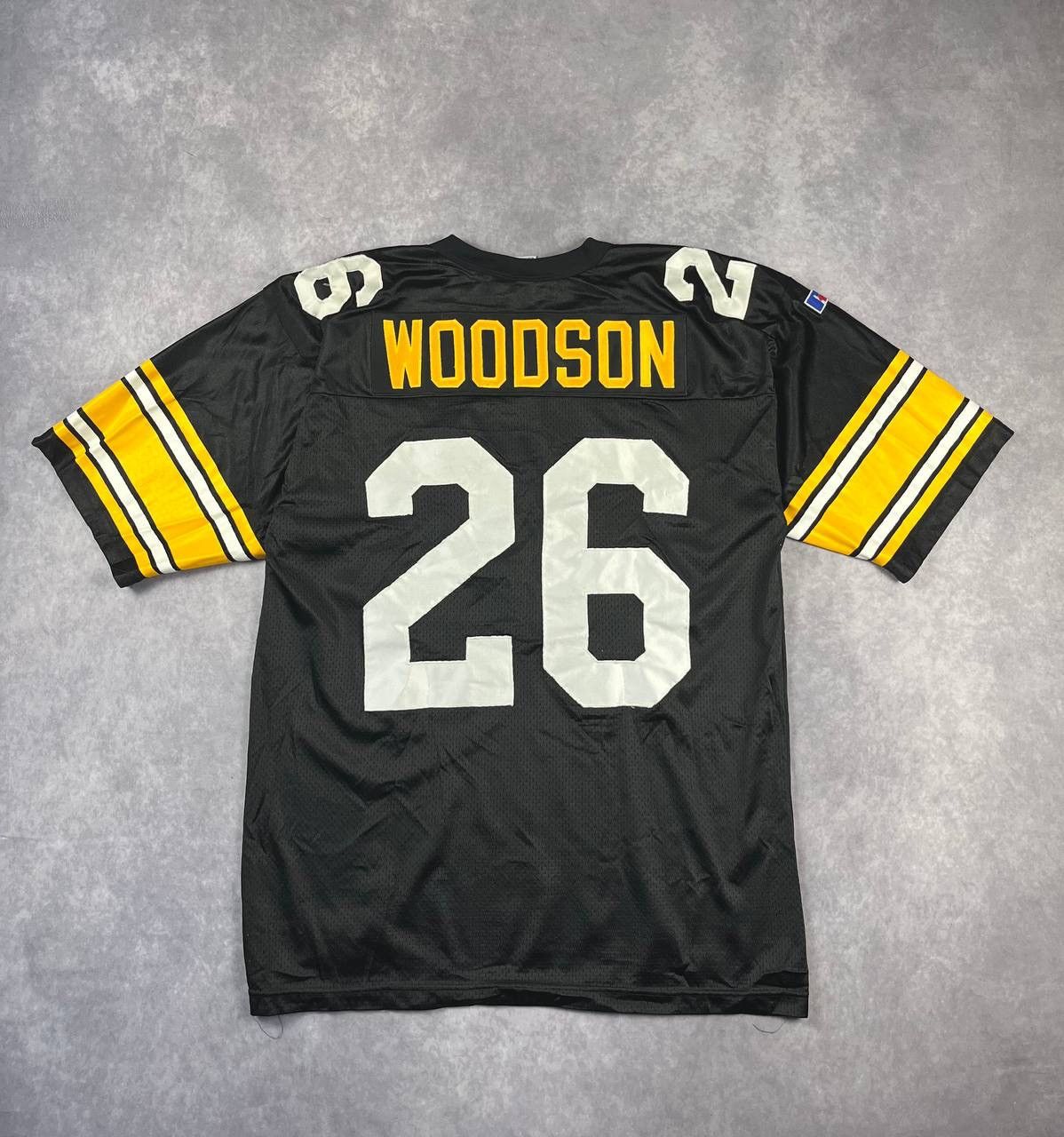 Russell Athletic Pittsburgh Steelers ROD WOODSON #26 90's Russell Throwback Size US M / EU 48-50 / 2 - 2 Thumbnail