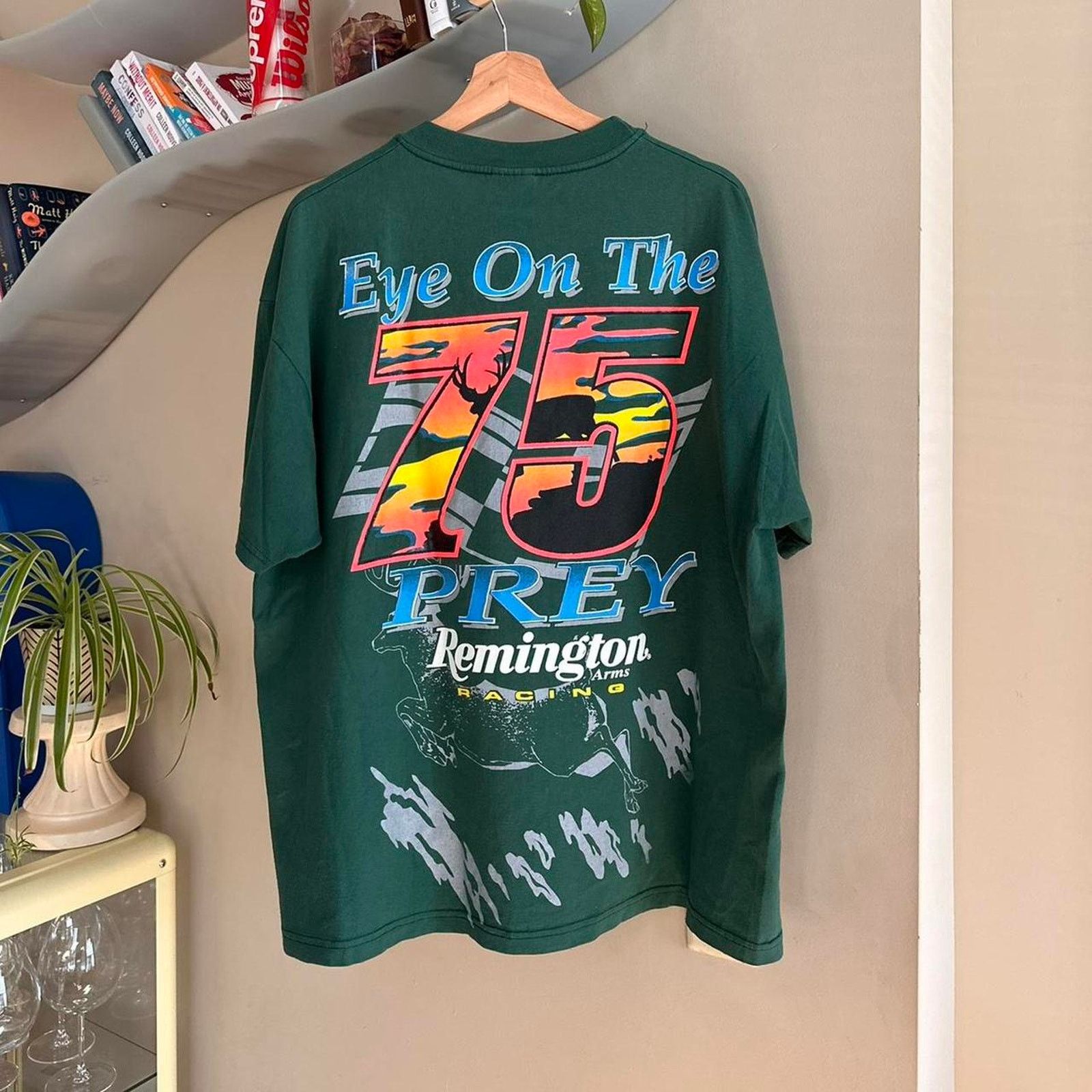 NASCAR × Vintage Vintage Risk Mask NASCAR Shirt Size US XL / EU 56 / 4 - 3 Thumbnail