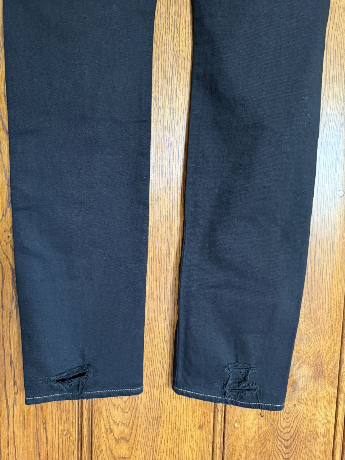 Saint Laurent Paris SS16 Saint Laurent surf sound crash trash black ripped jeans Size US 32 / EU 48 - 20 Thumbnail