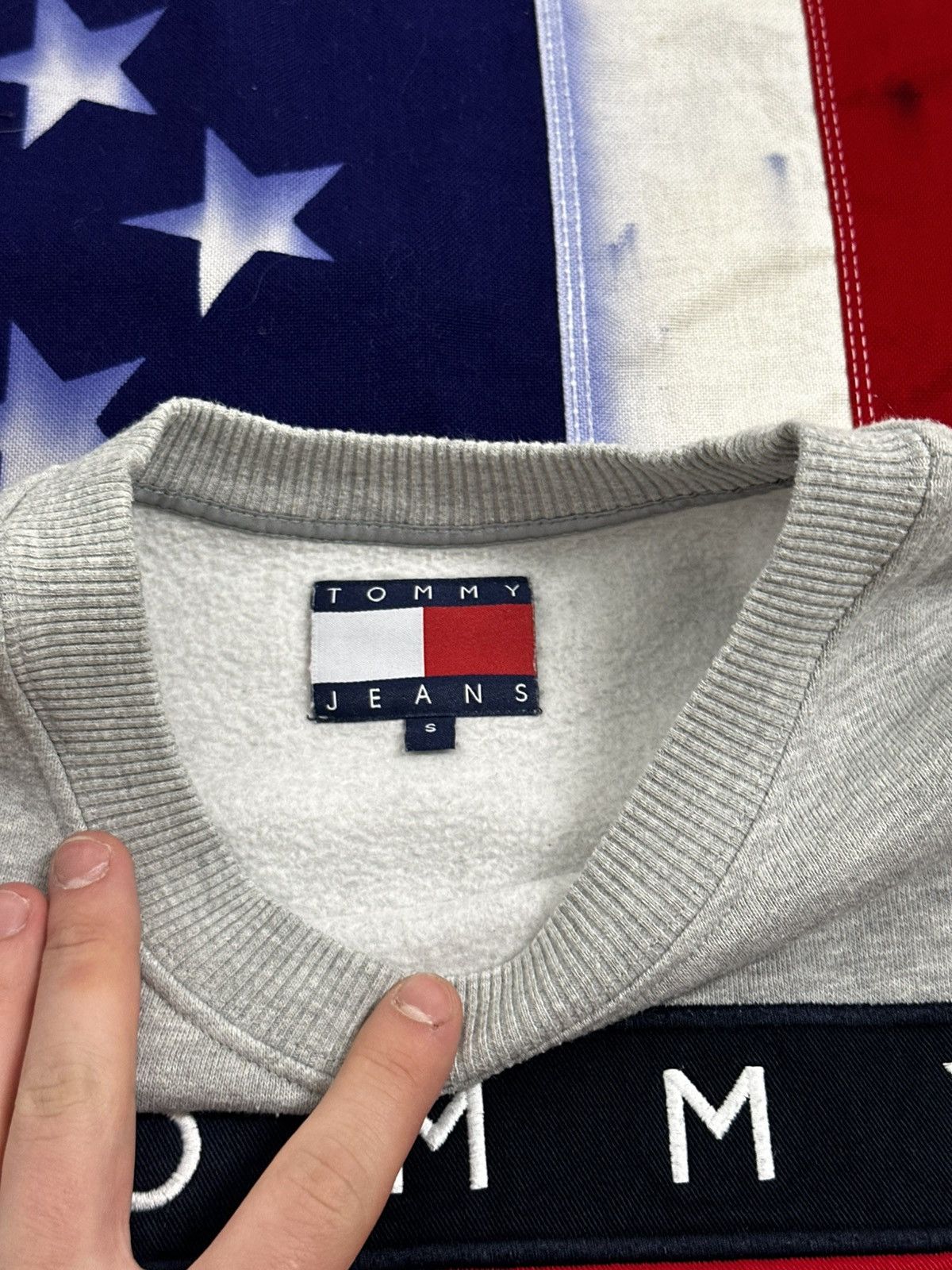 Tommy Hilfiger sweatshirt Tommy Hilfiger big logo Size US S / EU 44-46 / 1 - 7 Thumbnail
