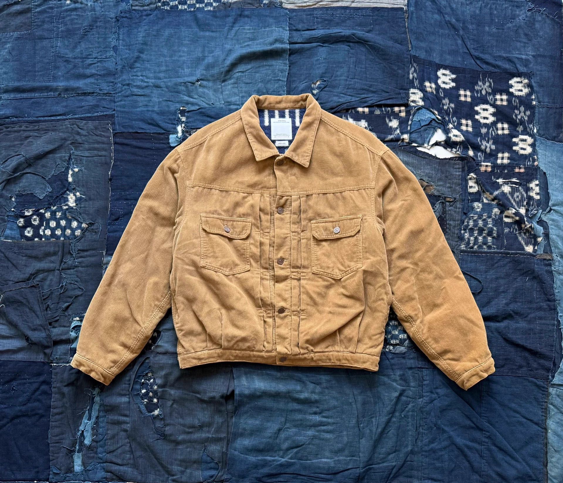 Visvim VISVIM 23AW 101XX Cords Rug Cloth Jacket Beige 3 Size US M / EU 48-50 / 2 - 1 Thumbnail