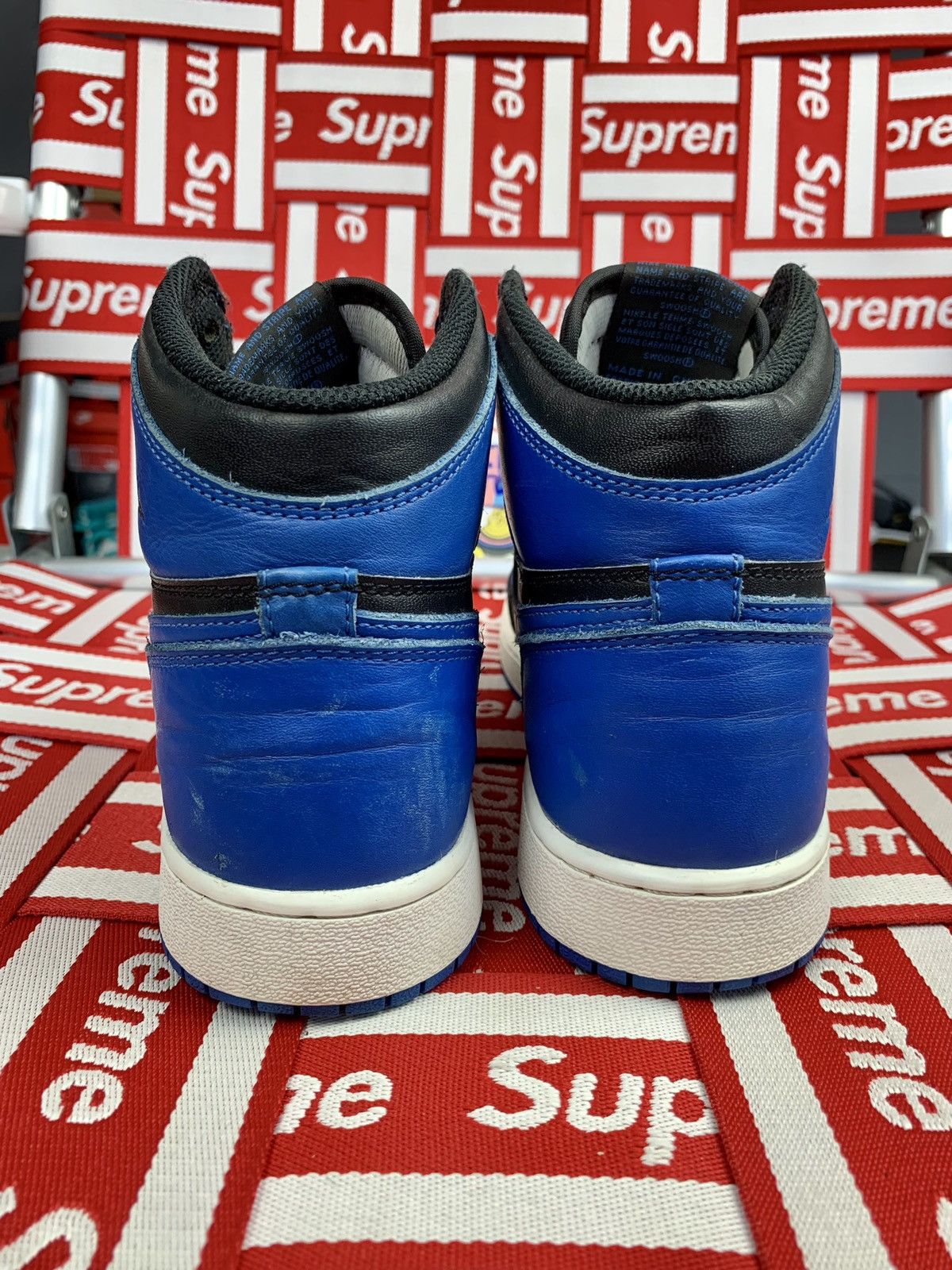 Jordan Brand × Nike Jordan 1 Retro Royal (2017) Size 7y (8,5w) Size US 7 / EU 40 - 4 Thumbnail
