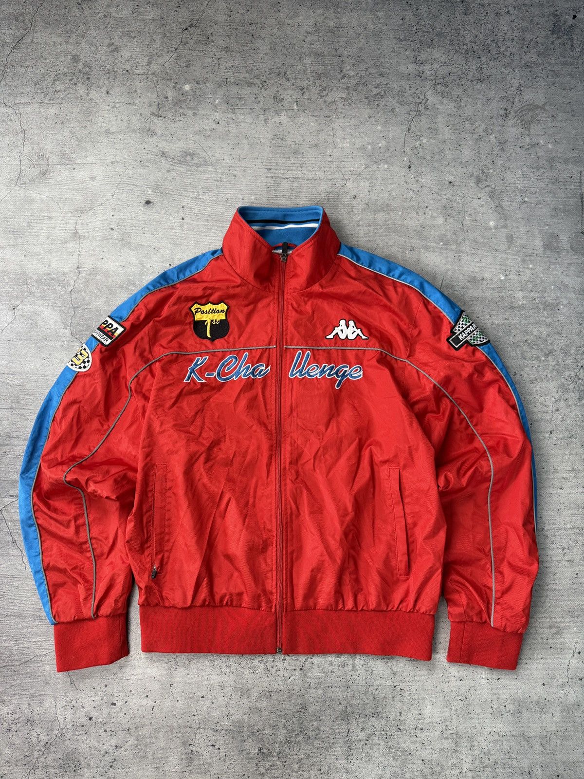 Kappa Vintage Petite Kappa Racing Jacket Size US XL / EU 56 / 4 - 1 Thumbnail