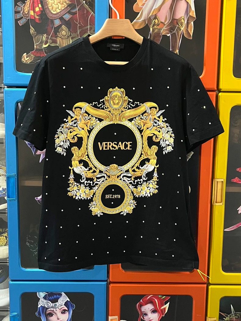 Versace Versace Printed short sleeves Size US L / EU 52-54 / 3 - 1 Thumbnail