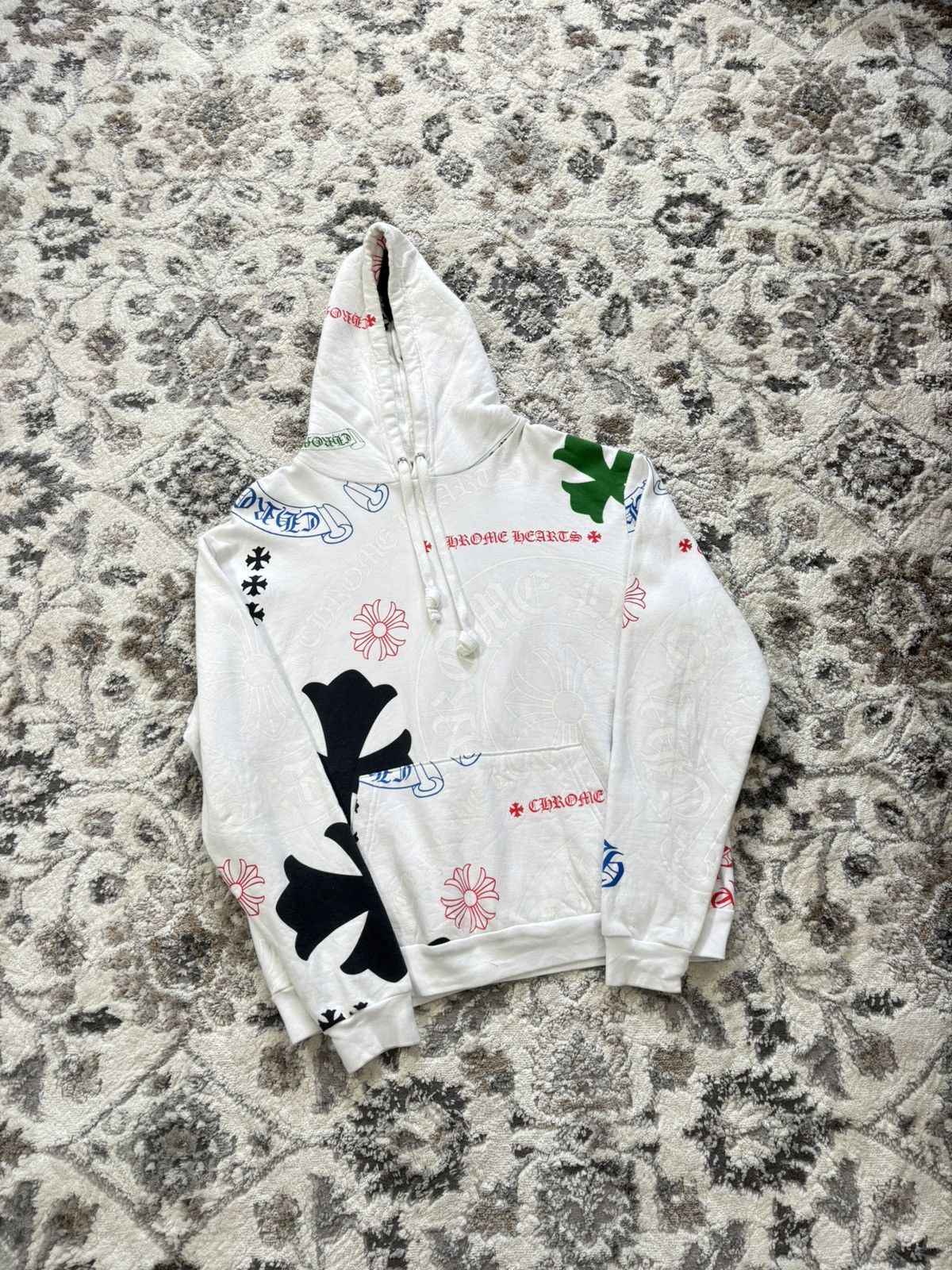 Chrome Hearts Chrome Hearts Multi Cross Hoodie Size US S / EU 44-46 / 1 - 1 Thumbnail