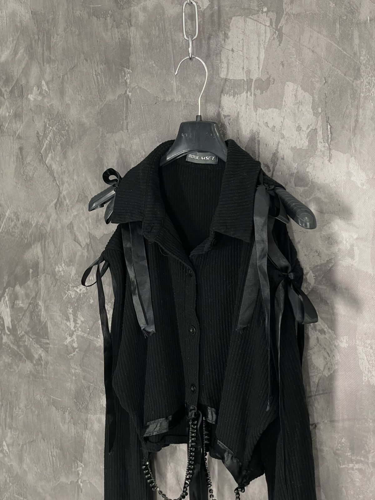 Vintage Vintage Goth Avant Garde Y2K Design Blouse Size M / US 6-8 / IT 42-44 - 7 Thumbnail
