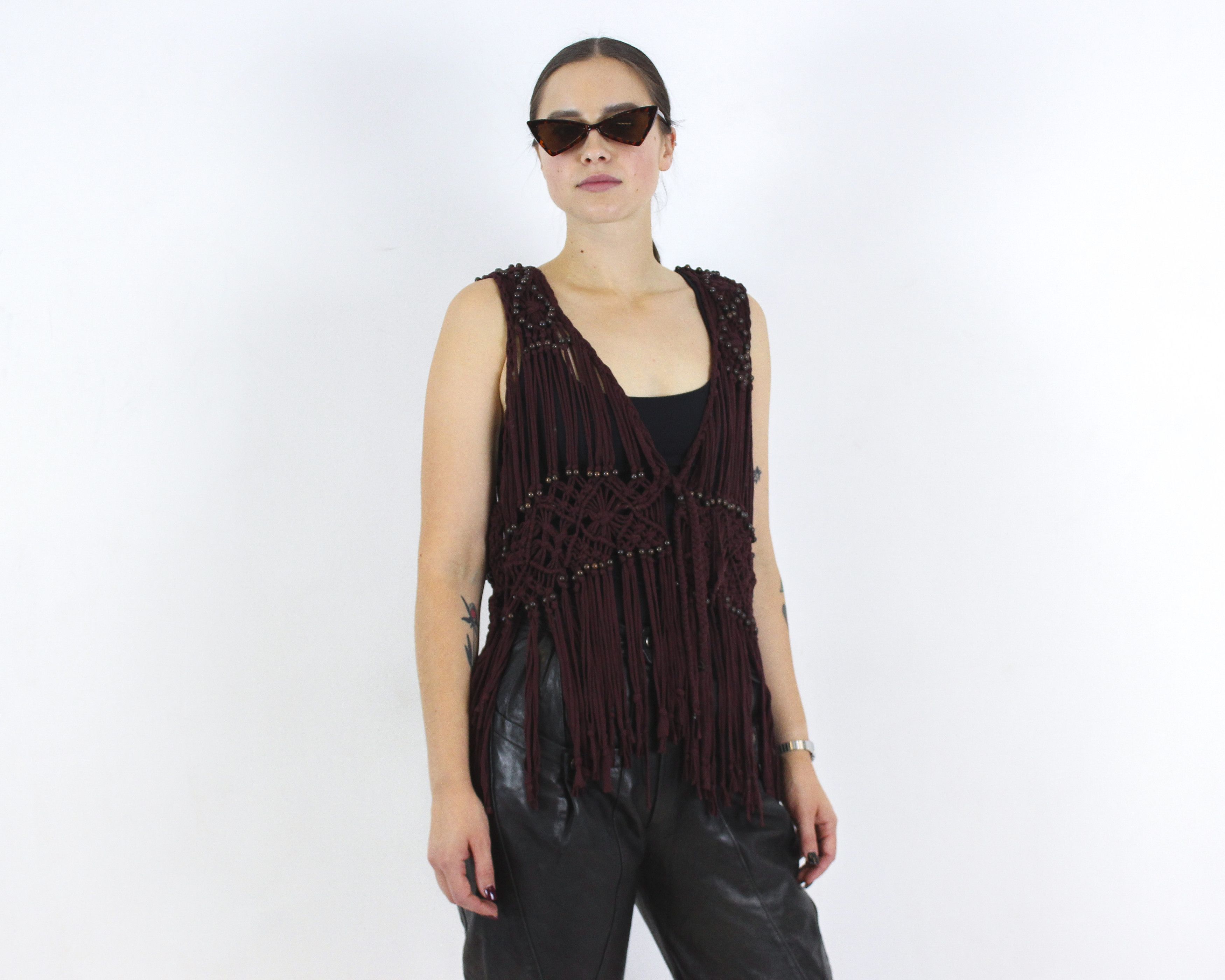 Other × Vintage NTS Diamonts Forever Arabel Women L EU 44 Vest Blazer Jacket Size L / US 10 / IT 46 - 2 Thumbnail