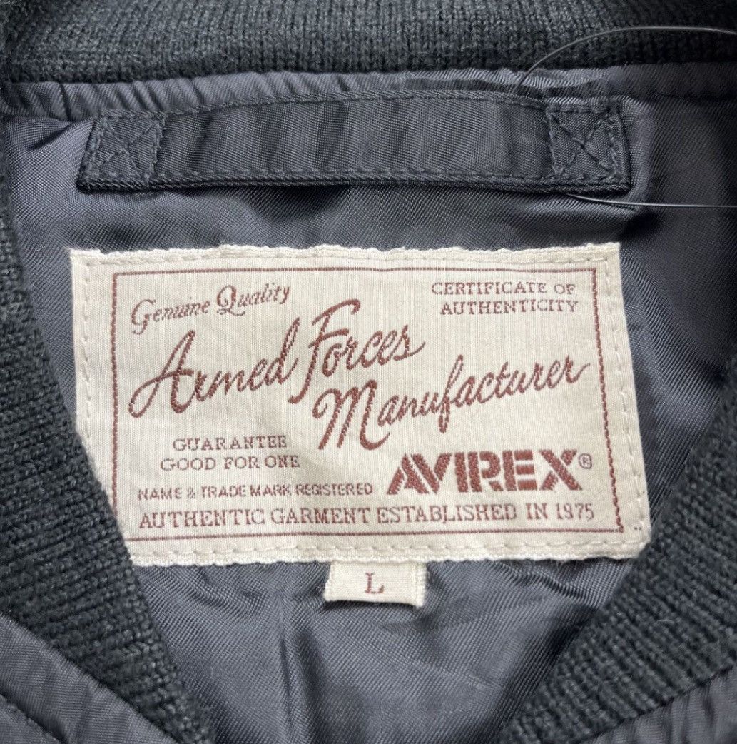 Avirex RARE PIECE!! 1990s Avirex FLYING TIGERS Bomber Jacket USA Size US L / EU 52-54 / 3 - 7 Thumbnail