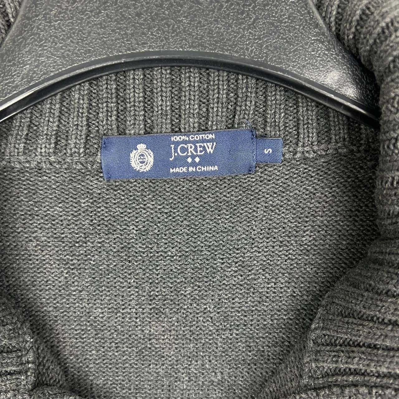 J.Crew J.Crew Sweater Men Gray Button Mock Neck Pullover Cotton S Size US S / EU 44-46 / 1 - 5 Thumbnail