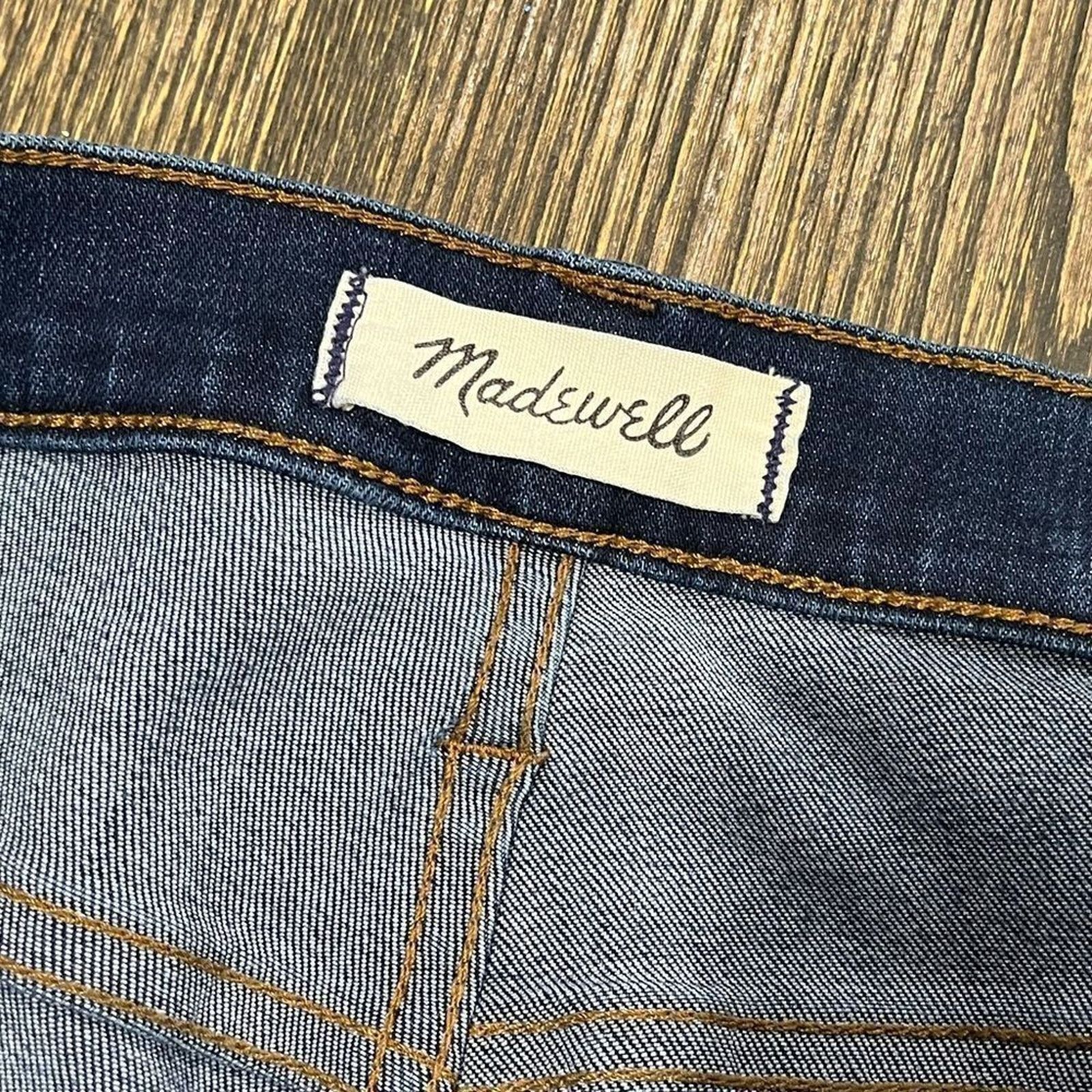 Madewell Madewell Skinny Jeans 10" High-Rise Whisker Denim Size 28 Size 28" / US 6 / IT 42 - 5 Thumbnail