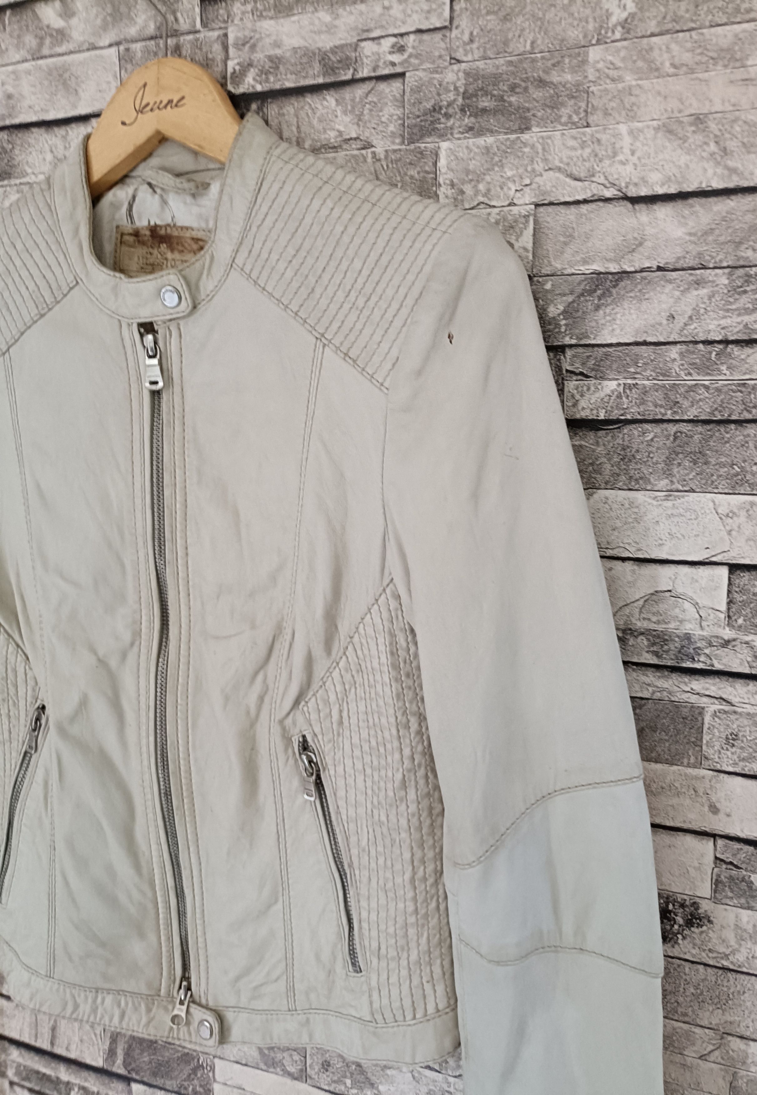 Milestone Vintage milestone lady biker leather jacket Size XS / US 0-2 / IT 36-38 - 5 Thumbnail