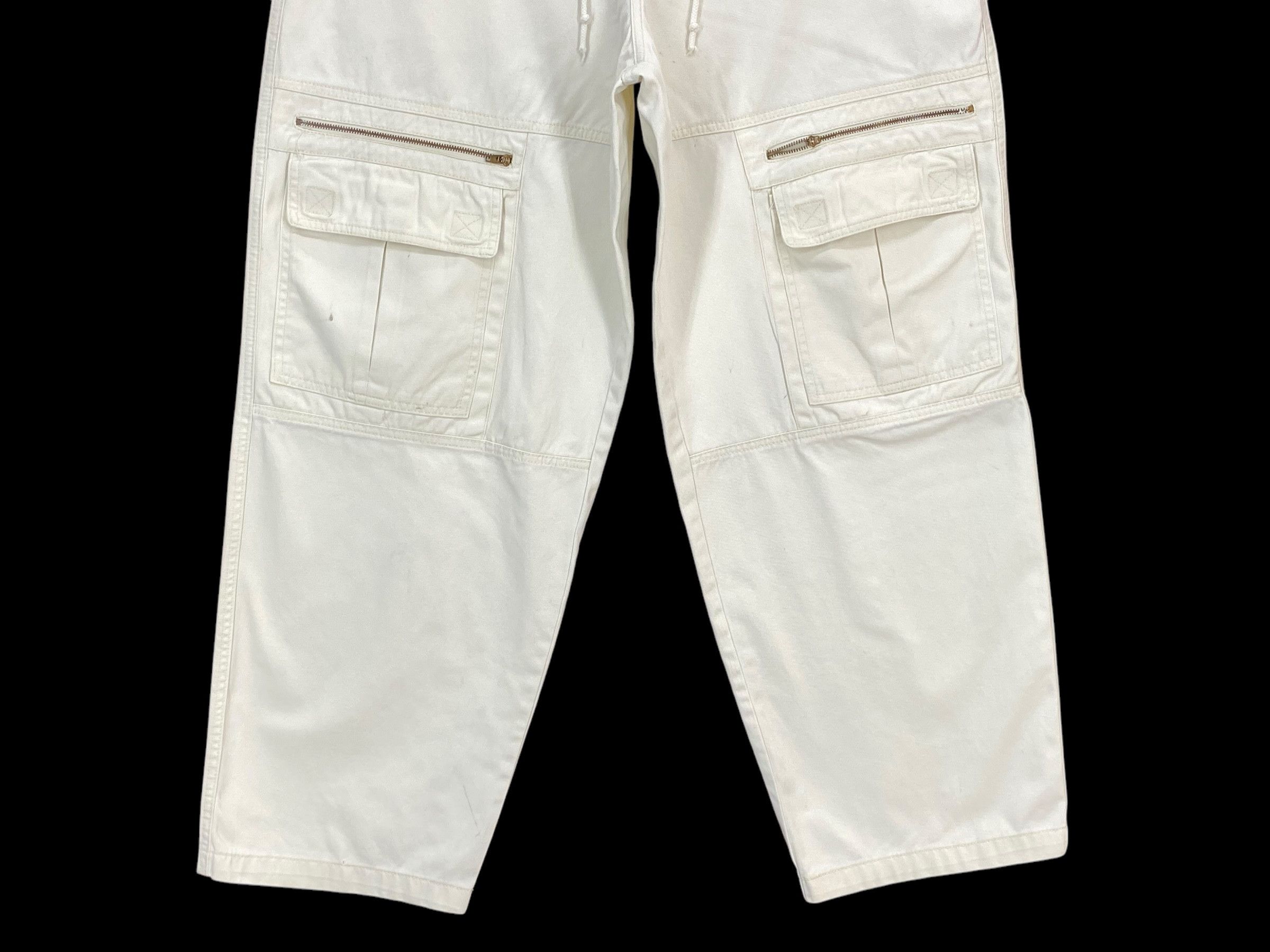 Japanese Brand Aeropostale Classe Cargo Pants Stripes Size 34" / US 12 / IT 48 - 4 Thumbnail