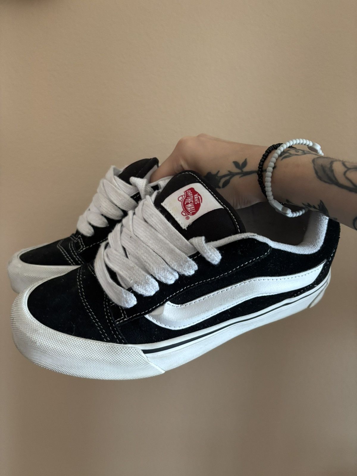 Vans Vans Knu-Skool 'Black White' Size US 6 / EU 39 - 6 Thumbnail
