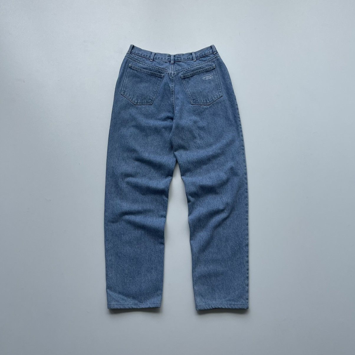 Missoni Missoni Sport Denim Cotton Baggy Vintage Jeans Stone Washed Size US 30 / EU 46 - 3 Thumbnail