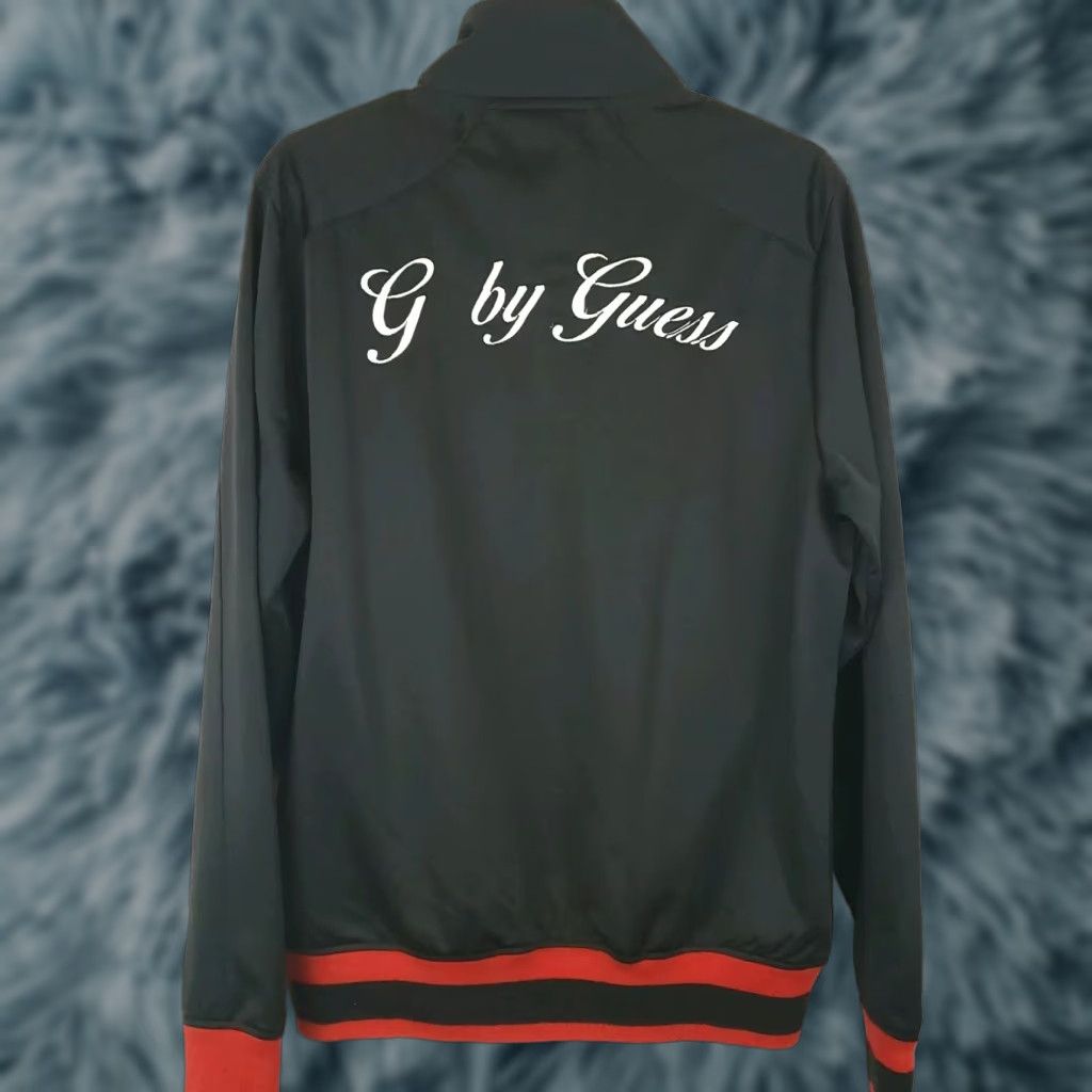 Guess GUESS Jacket Adult Medium Black Full Zip Pockets Embroidered Logo Mens M Brand: GUESS Type: Jacket Model: Guess Product Line: Guess Ladies? No. Size US M / EU 48-50 / 2 - 1 Thumbnail