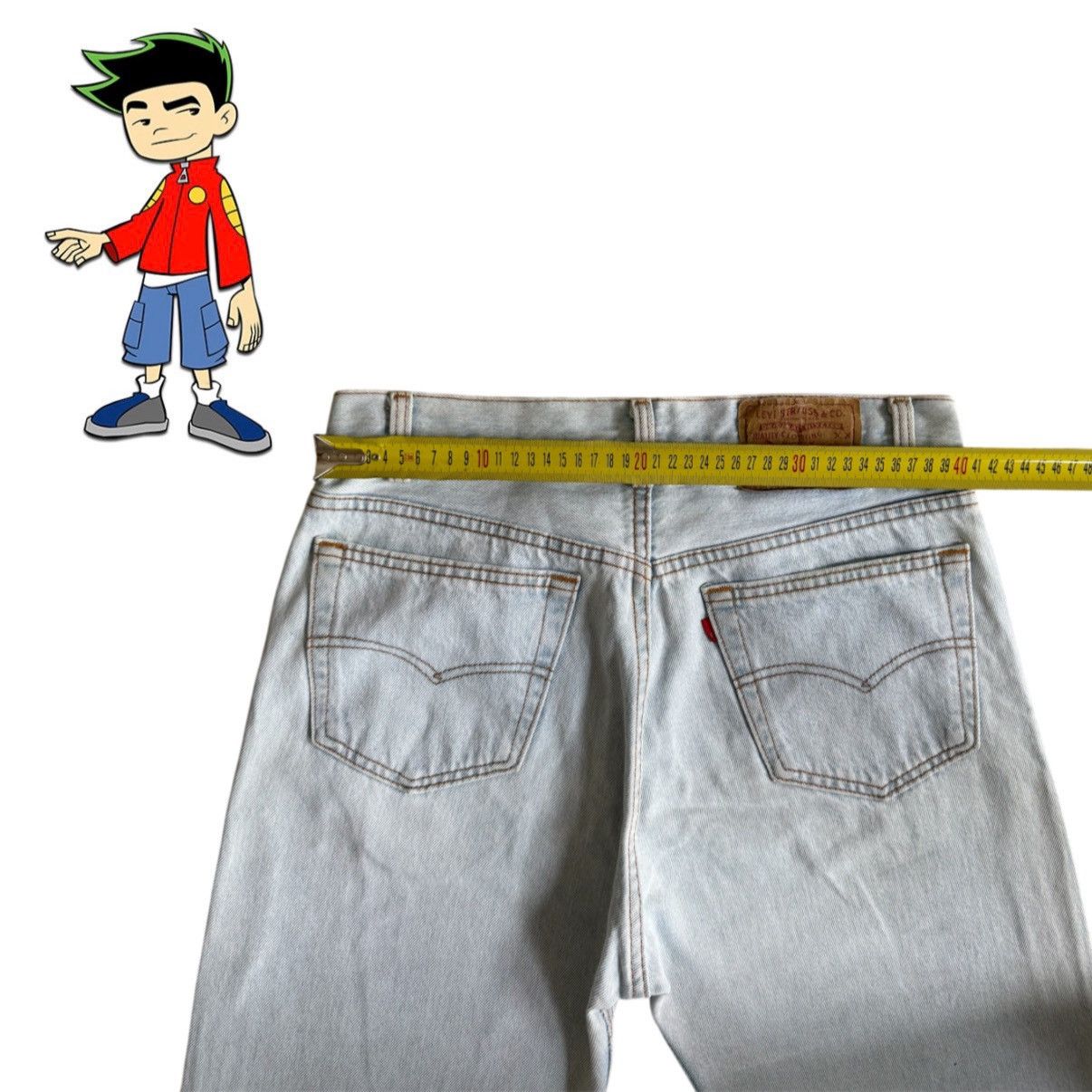 Levi's Levi's 501 XX, "1992", Made in Usa, Light Wash Jeans. Size US 33 - 5 Thumbnail