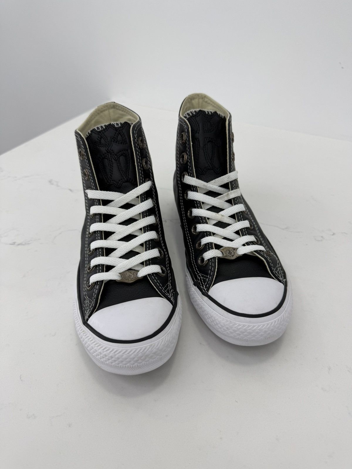 Chrome Hearts Chrome hearts patch converse highs Size US 7.5 / EU 40-41 - 1 Thumbnail