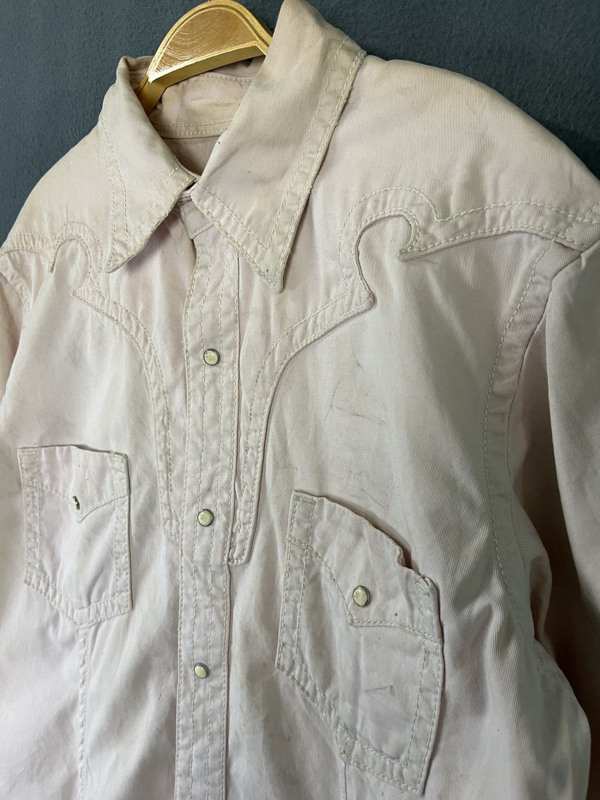 Cowboy Equipment × Japanese Brand Western Long Sleeve Pearl Snap Button Shirt Size US L / EU 52-54 / 3 - 7 Thumbnail