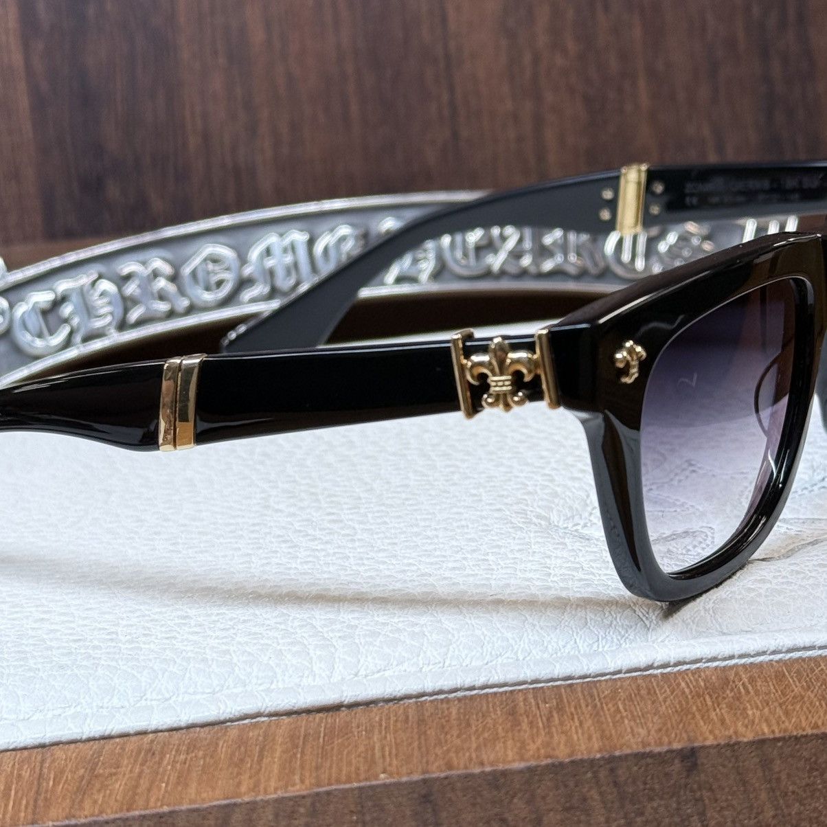 Chrome Hearts Chrome Hearts ZOMBIE GERMS 18K 1/1 Sunglasses Size ONE SIZE - 9 Thumbnail