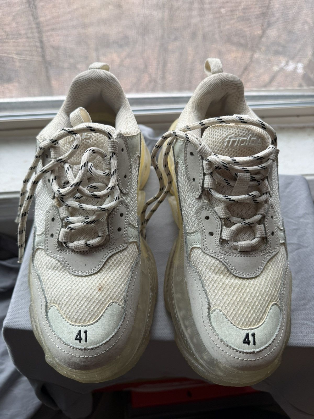Balenciaga Balenciaga Triple S Clear Sole – Size 41 (EU) Size US 8 / IT 38 - 1 Thumbnail