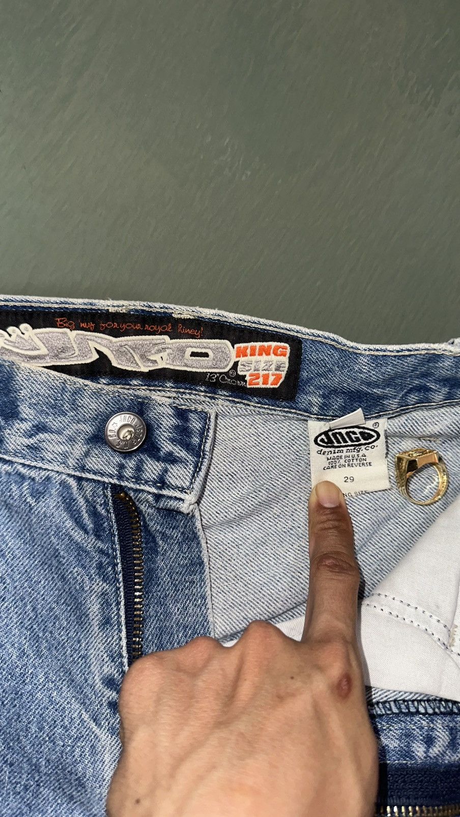JNCO VINTAGE JNCO KING SIZE Size US 30 / EU 46 - 4 Thumbnail