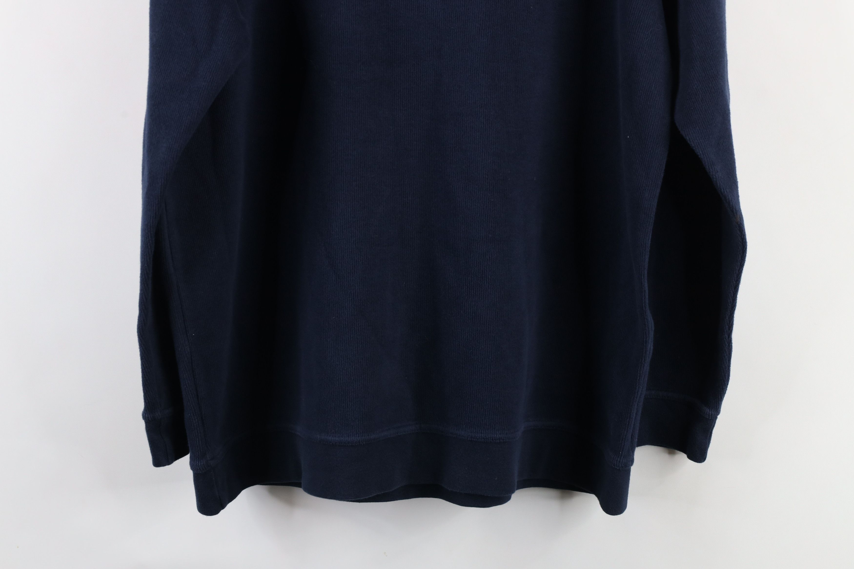 Vintage Vintage 90s Streetwear Long Sleeve Rugby Polo Shirt Blue Size US XL / EU 56 / 4 - 9 Thumbnail
