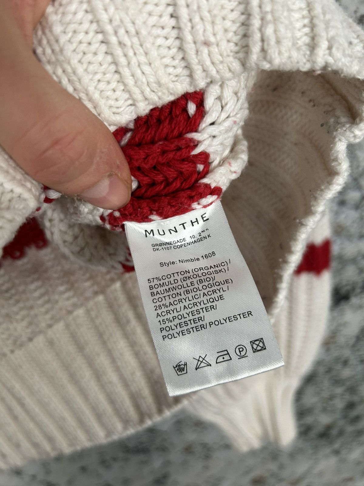 MUNTHE Munthe Scandi Minimalist Sweater Knit Japanese Streetwear Size S / US 4 / IT 40 - 6 Thumbnail