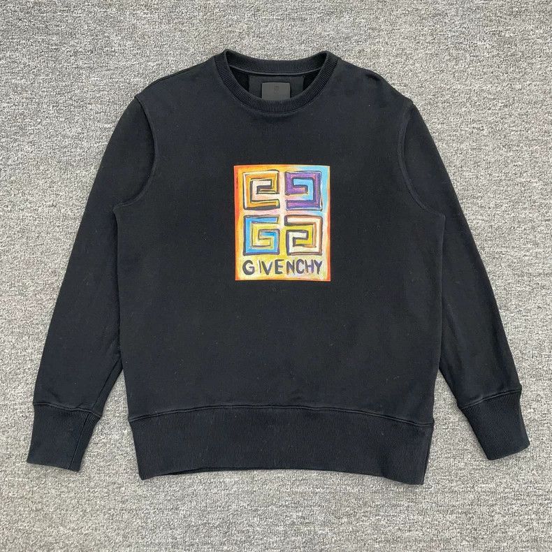 Givenchy givenchy josh smith colorful graffiti sweatshirt-dmc Size US M / EU 48-50 / 2 - 1 Thumbnail