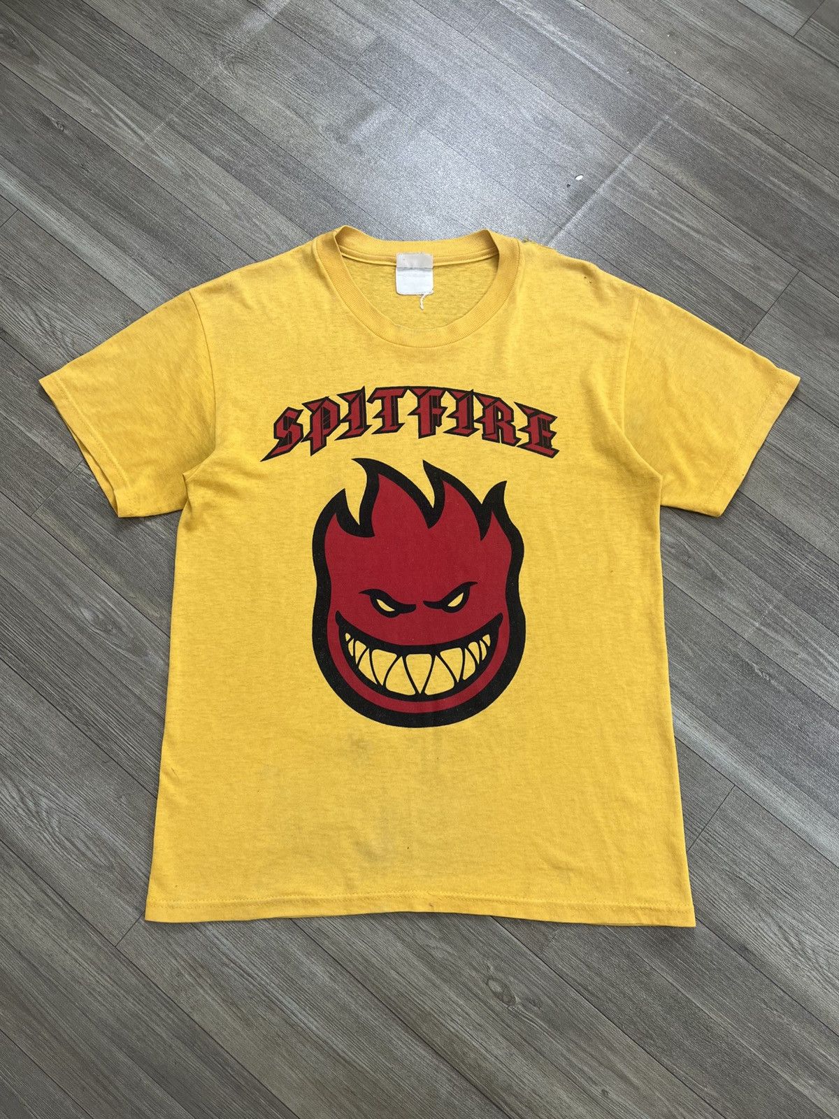 Spitfire 1990’s Vintage Spitfire by Hanes 50:50 Big Logo Hype Tee Size US S / EU 44-46 / 1 - 1 Thumbnail