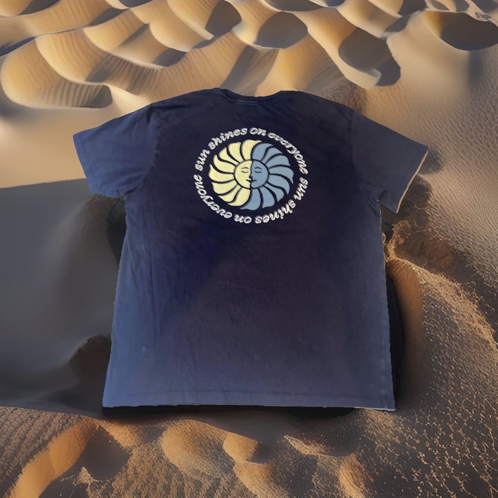 Katin VINTAGE Kanvas By Katin Surfer Sun Shines On Everyone Shirt XL Blue Sun Vintage Shirt (Men) Size US XL / EU 56 / 4 - 2 Thumbnail