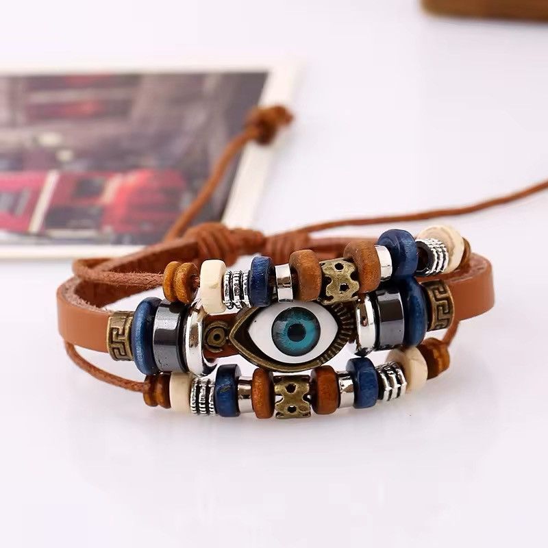 Japanese Brand × Jewelry Bohemian boho hippie evil eye beads gothic bracelet Size ONE SIZE - 4 Thumbnail