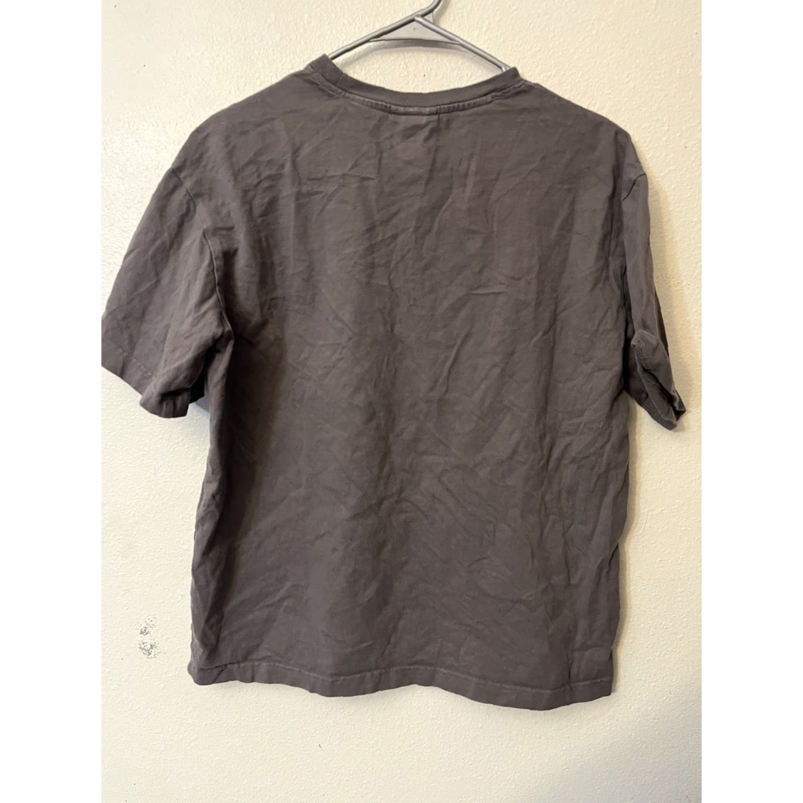 H&M H&M Mens Casual Short Sleeve Crew Neck T-Shirt Size S Gray Dark Loose Fit Mens Shirt Size US S / EU 44-46 / 1 - 2 Thumbnail
