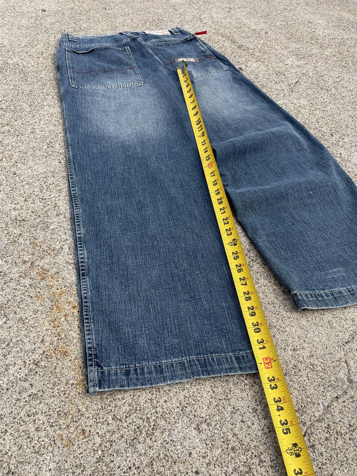 Ecko Unltd. Baggy Y2K Ozoc Patchwork jeans Size US 32 / EU 48 - 10 Thumbnail