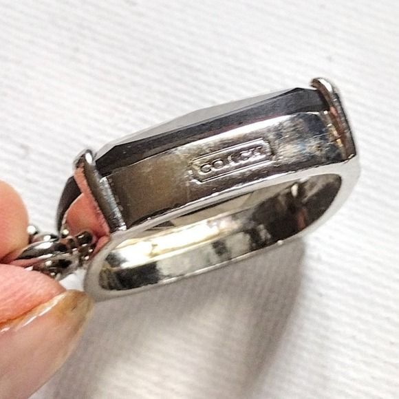 Coach Coach Vintage Rare Metallic Charm with Pendant Crystal Size ONE SIZE - 4 Thumbnail