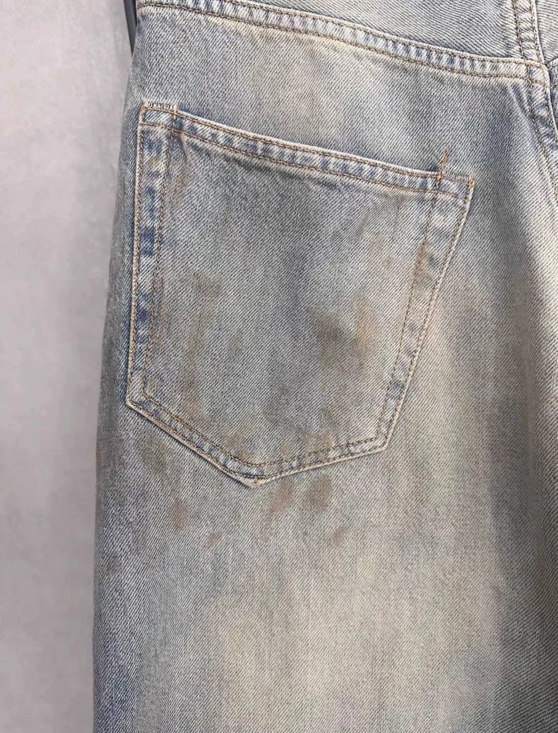 Acne Studios Acne Studios mud-dyed distressed denim pants dirty wastela Size US 30 / EU 46 - 4 Thumbnail