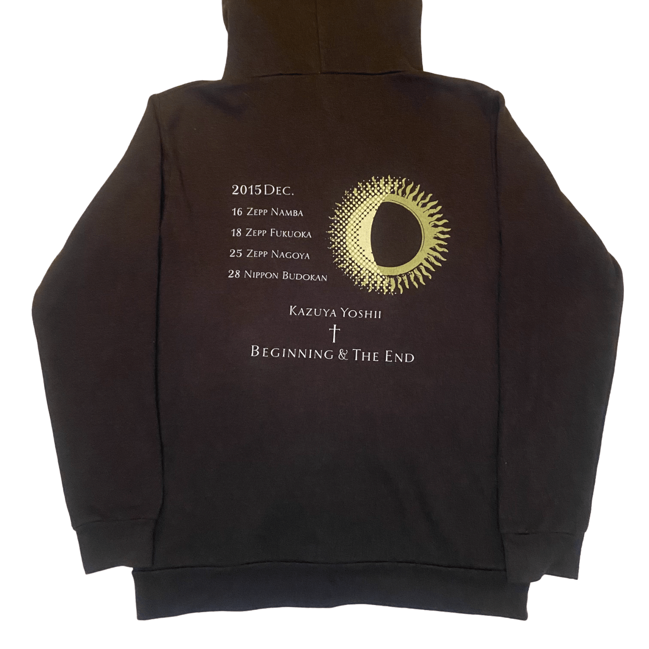 Band Tees × Japanese Brand kazuya yoshi beginning and the end zip up tour hoodie Size US L / EU 52-54 / 3 - 6 Thumbnail
