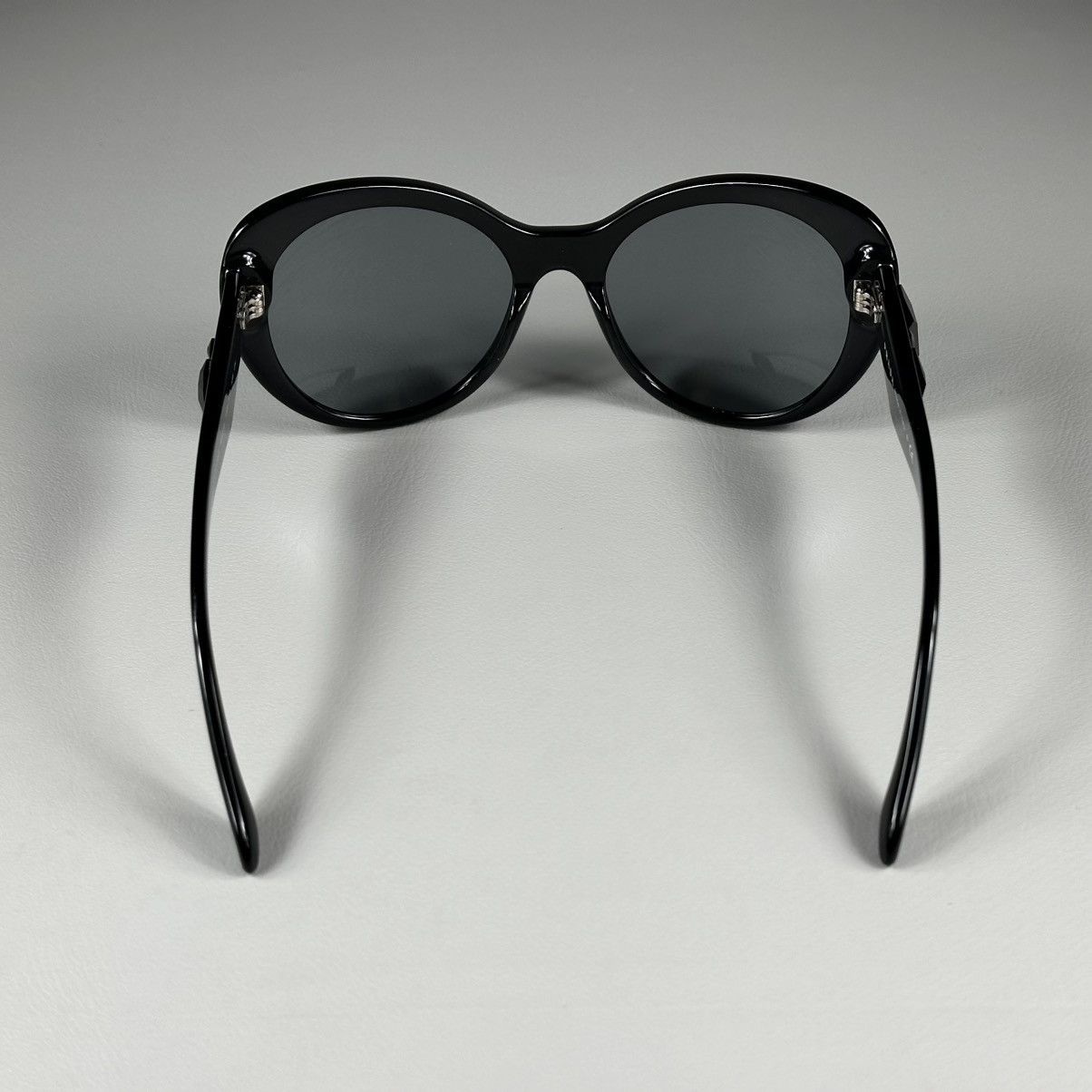 Prada Prada Milano SPR26Q Oversized Cat Eye Black Sunglasses Size ONE SIZE - 4 Thumbnail