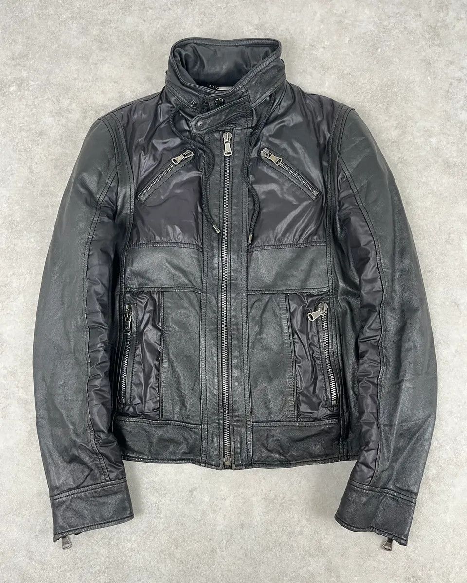 Dolce & Gabbana AW2009 Dolce & Gabbana Black Multi-Zip Nylon & Leather Jacket Size US M / EU 48-50 / 2 - 1 Thumbnail