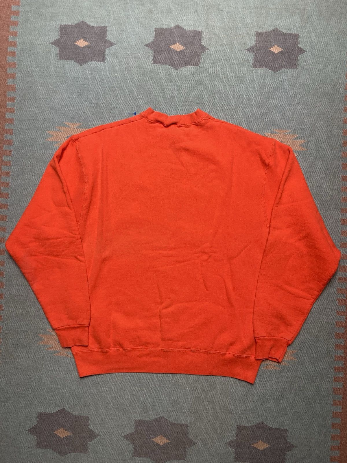 Fruit Of The Loom × Vintage Vtg 90s sweatshirt fruit of loom blank faded heavy cotton XL Size US XL / EU 56 / 4 - 5 Thumbnail
