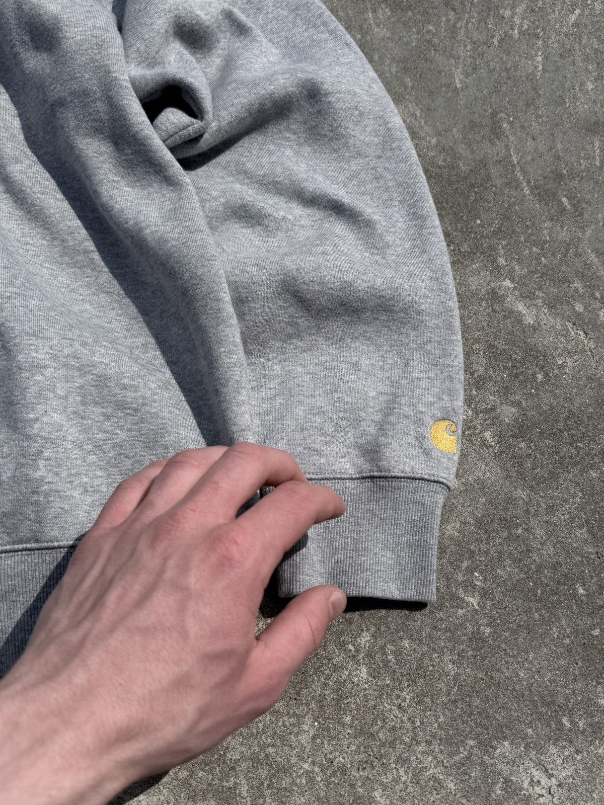 Carhartt × Vintage Vintage Carhartt Y2K streetwear avantgarde track sweatshirt Size US M / EU 48-50 / 2 - 9 Thumbnail