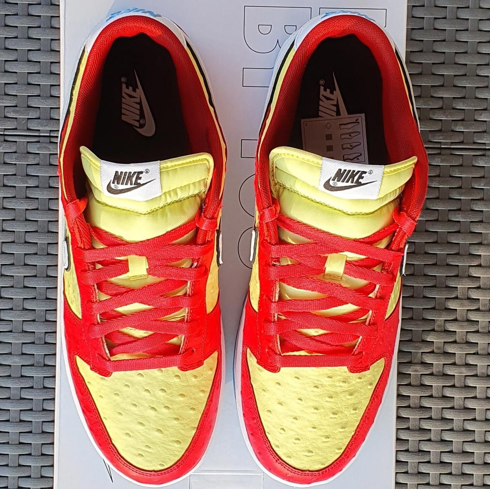 Nike Size 11.5 - Nike Dunk Low Unlocked - Premium 'Bart' theme Size US 11.5 / EU 44-45 - 5 Thumbnail
